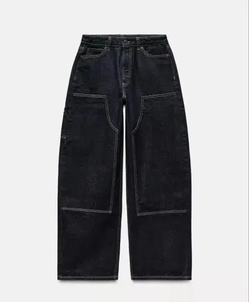 ZARA 자라 ZW 컬렉션 하이 웨스트 카펜터 청바지