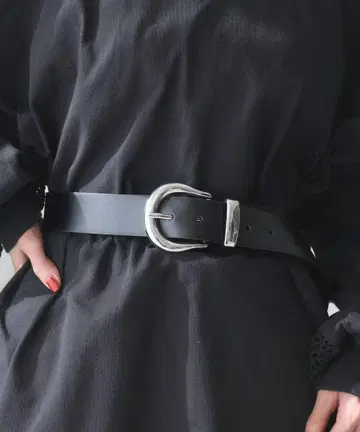 HARE 빈티지풍 인조 가죽 벨트