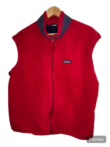 Patagonia XL 레드 플리스 베스트