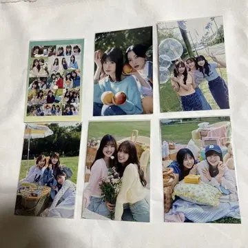 히나타자카 엽서 달력 2025 6장