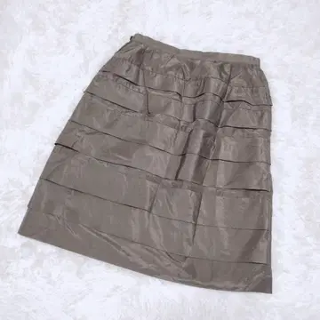매킨토시 철학(36) 타이트 미디 스커트 티어드