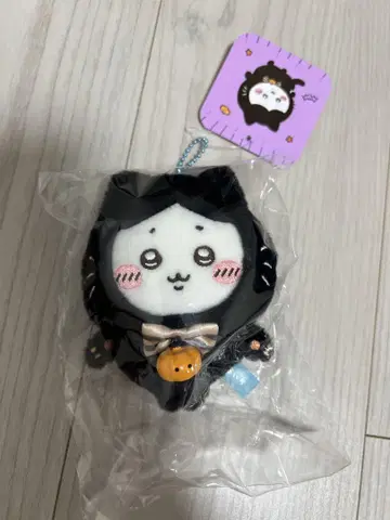 치이카와 할로윈 검은 고양이 마스코트 하치와레