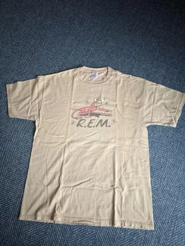 빈티지 90년대 R.E.M. 밴딩 티셔츠 XL 사이즈