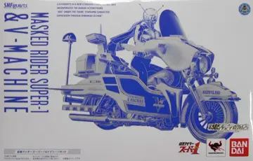 반다이 S.H.Figuarts 가면라이더 슈퍼 1&V 머신 세트