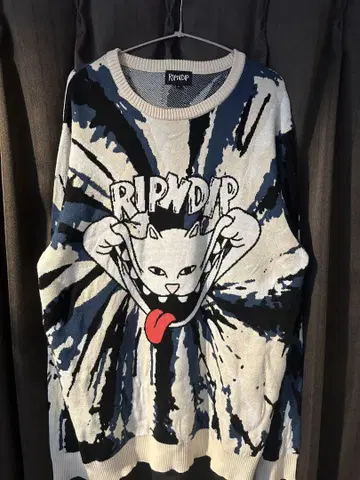 RIPNDIP 타이다이 패턴 스웨터