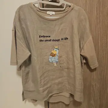 매킨토시 철학 린넨 티셔츠