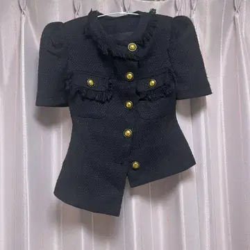Randy 트윗 반팔 자켓