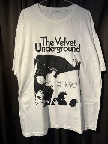 The Velvet Underground 티셔츠 화이트