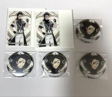 아이돌 마스터 sideM 팬 콘 캔뱃지 밤 카리 카 블랙 현무