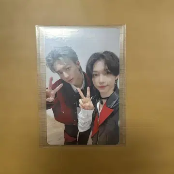 StrayKids 현진 필릭스 유닛 트레이딩 카드 FC 한정판