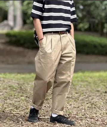 디키즈 디키즈 베이지 턱 치노 w81