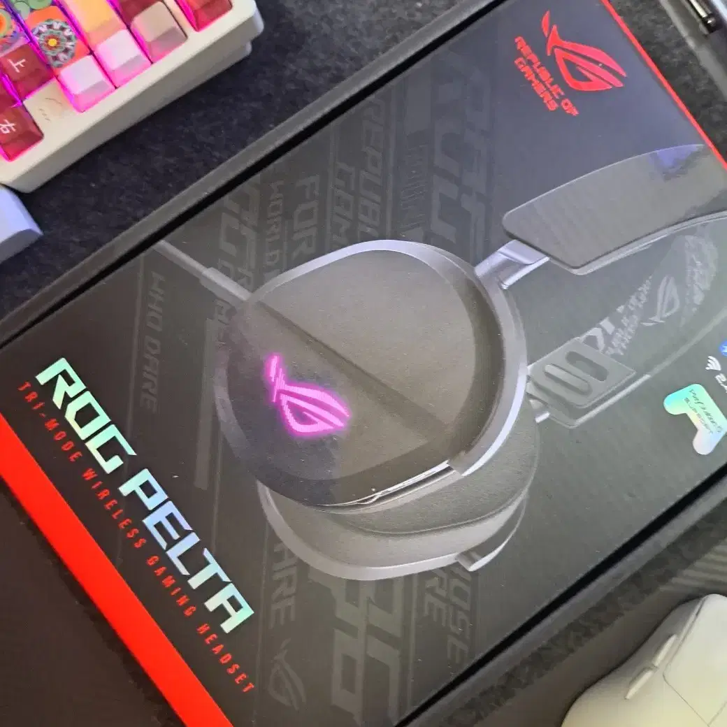 ROG PELTA Top-Tier Wireless Gaming Headset #게이밍헤드셋,#무선