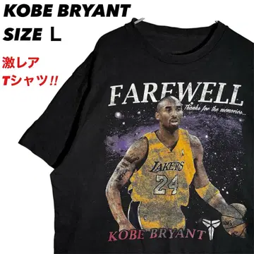 레이커스 코비 브라이언트 티셔츠 L 사이즈 구제 의류 티셔츠 농구 NBA