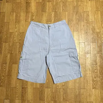 90s CHAPS RALPH LAUREN 하프 팬츠 스카이블루 L 카고