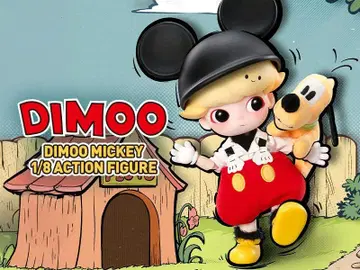 DIMOO MICKEY 1/8 액션 피규어 디즈니 미키