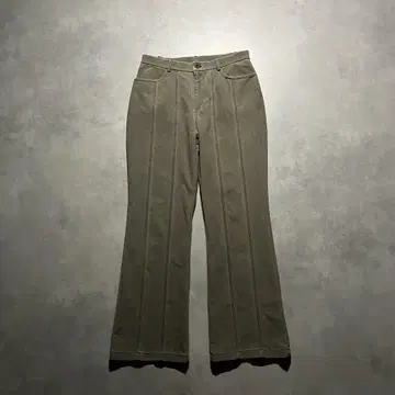 unkown 저지 플레어 부츠컷 팬츠 y2k