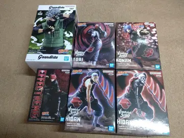 NARUTO 피규어 6개 토비 코미나미 전갈 하타케 카카시 히단 2종