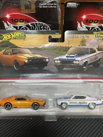 핫휠 프리미엄 2팩 71 AMC JAVELIN, REBEL