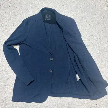 T-JACKET 시어서커 테일러드 자켓 네이비 XL 스트레치