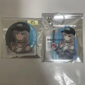 가루쿠라 비레반 캔뱃지 아크링 키링 가와라키 모모카