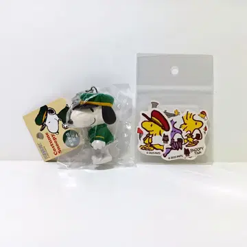새상품 코스튬 키링 스티커 스누피 스누피 타운 도쿄역