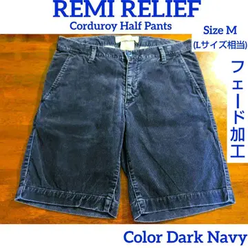 REMI RELIEF 레미 릴리프 하프 팬츠 다크 네이비 페이드 블랙
