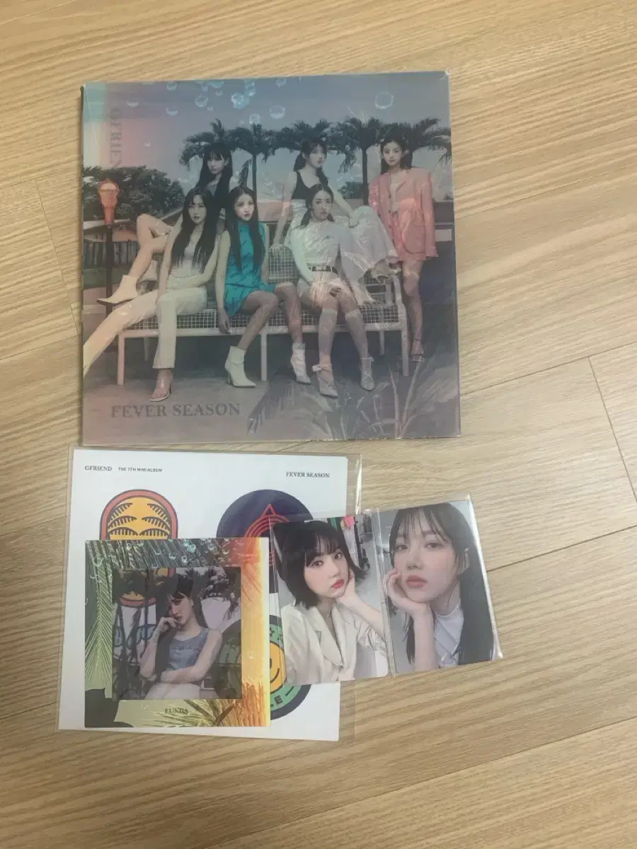 Gfriend Fever Season digipack photobook album Eunha Yerin