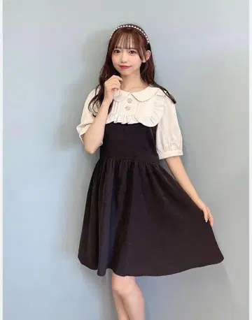 Evelyn 옷깃 비쥬 OP
