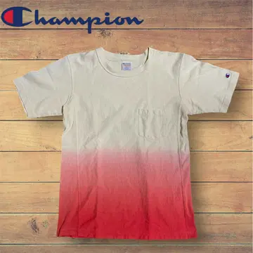 Champion 챔피온 리버스 위브 티셔츠 그라데이션 L