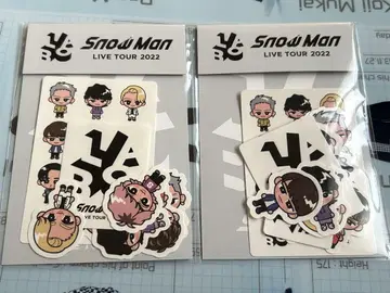 Snow Man LIVE TOUR 2022 스노우맨 스티커 씰