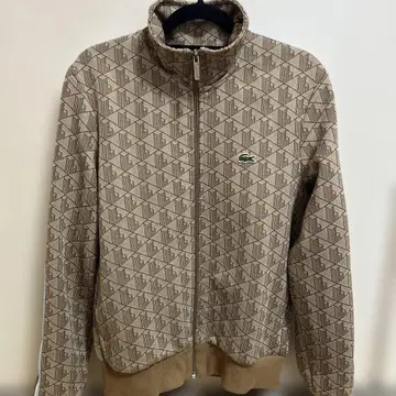 LACOSTE 라코스테 모노그램 자카드 트랙 자켓