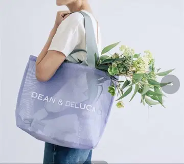 DEAN&DELUC 6월 17일(화) 출시 메쉬 토트백 라일락 L