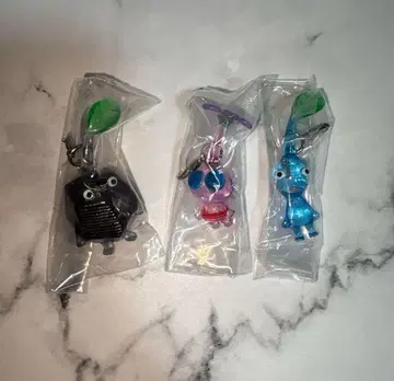 피크민 메지루시 액세서리 파랑 깃털 바위