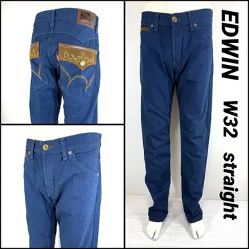 EDWIN 에드윈 403SF 웨스턴 스트레이트 W32 L 사이즈 86cm
