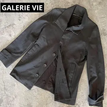 GALERIE VIE 갤러리 바이 실크 혼방 비욘드 자켓 코트