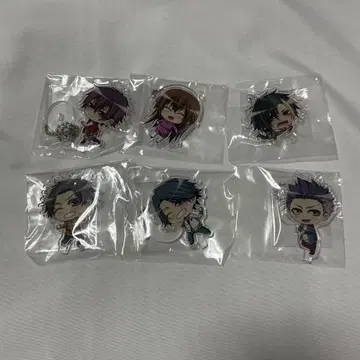스톰 러버 아크릴 키링 6개 세트