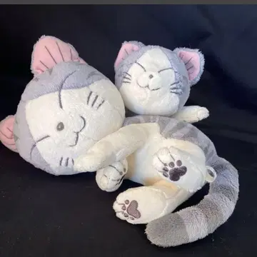 봉제 인형 치즈(잠자는) 등신대 봉제 인형-고양이 등신대 치즈 스위트 홈