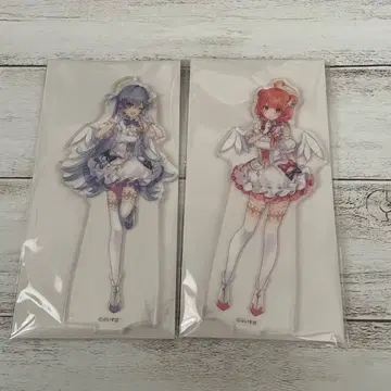 루미너스 위치즈 아크릴 스탠드 유메노 아카리 & 요루노 쿠루무 세트