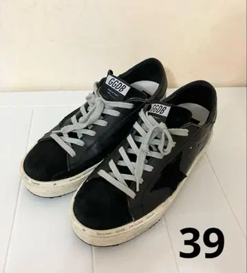 GOLDEN GOOSE 골든구스 HI STAR 블랙 39