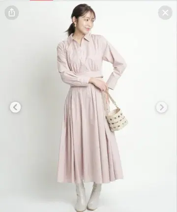 JUSGLITTY 셔츠 원피스 앱와이어 리시