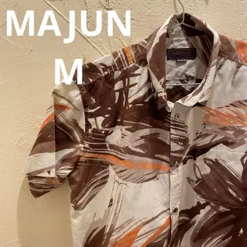 MAJUN 마준 카리유시 의류 반팔 셔츠 MEDIUM
