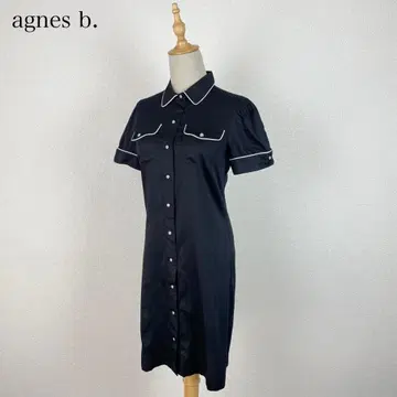 agnes b. 프랑스제 원피스 블랙