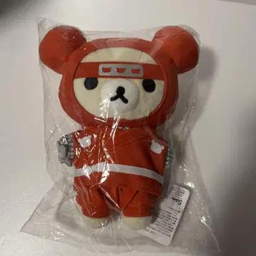 코리락쿠마 닌자 목걸이 봉제 인형