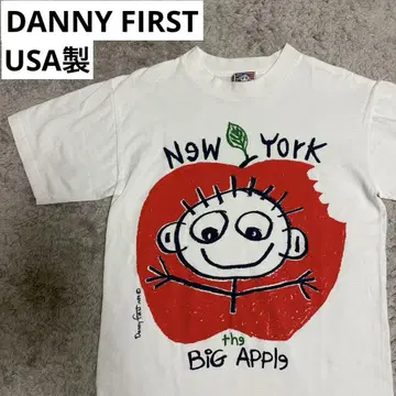 DANNY FIRST 대니 퍼스트 BIG APPLE 티셔츠 M