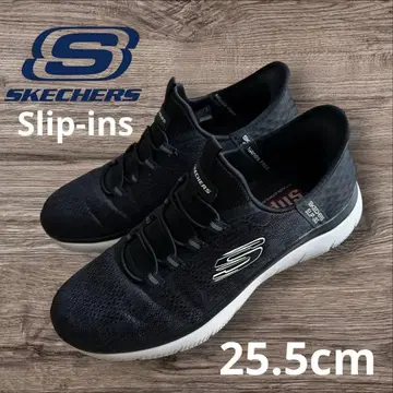스케쳐스 슬립 인즈 여성용 25.5cm 블랙 핸즈프리