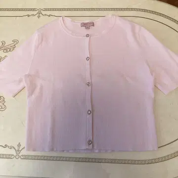 TOCCA 핑크 가디건 XS