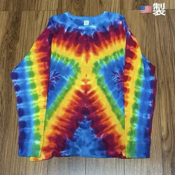 USA제 써멀 타이다이 M 코튼 100% madeinusa 구제 의류