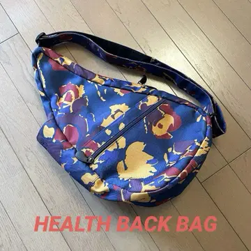 HEALTH BACK BAG 꽃무늬 백 백 (S)