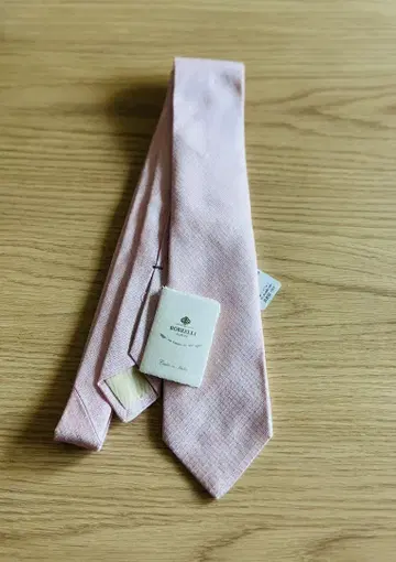 BORRELLI 핑크 넥타이 NR85-B