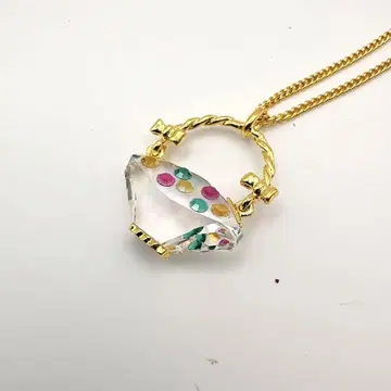 SWAROVSKI 스와로브스키 목걸이 크리스탈 백 모티브